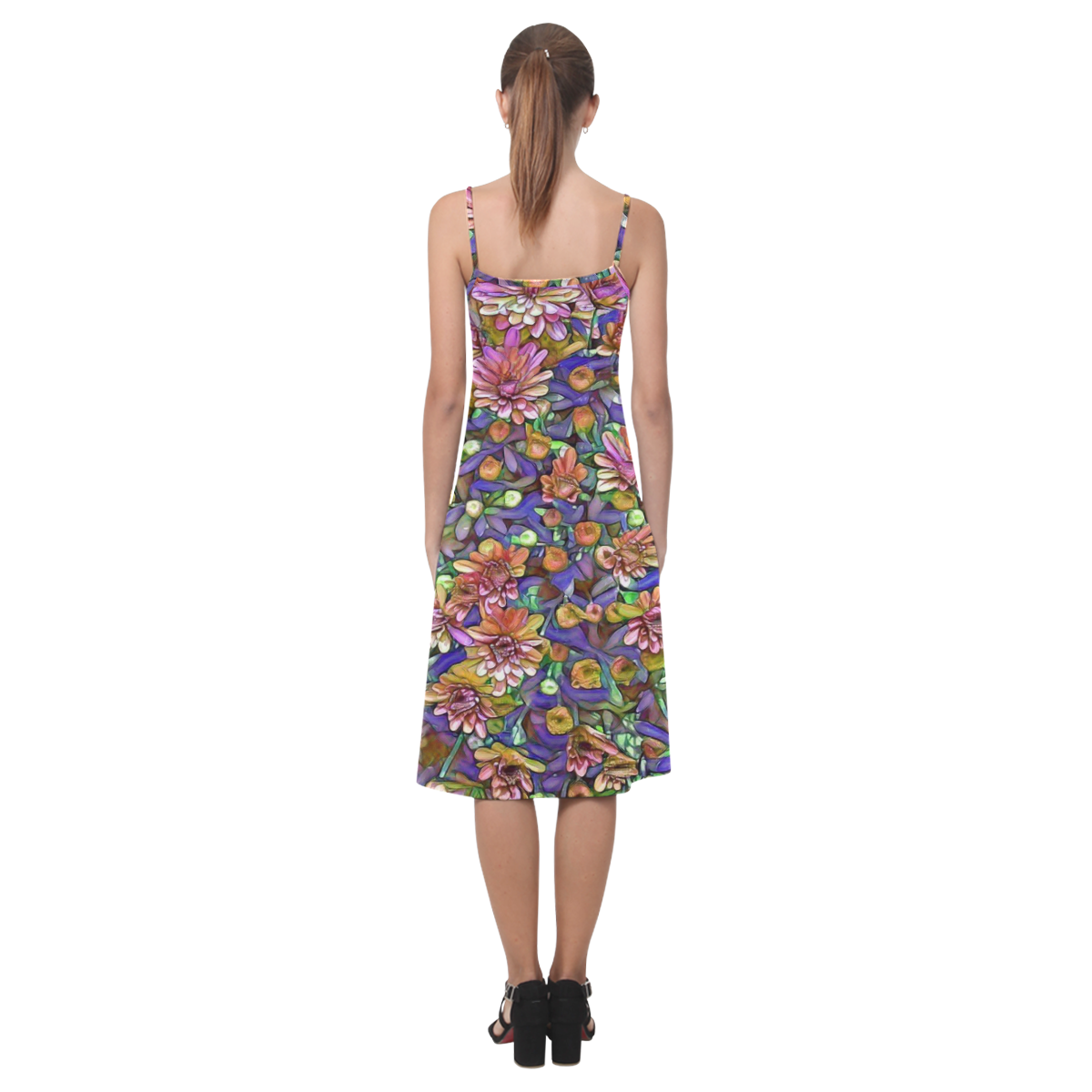 lovely floral 31B Alcestis Slip Dress (Model D05)