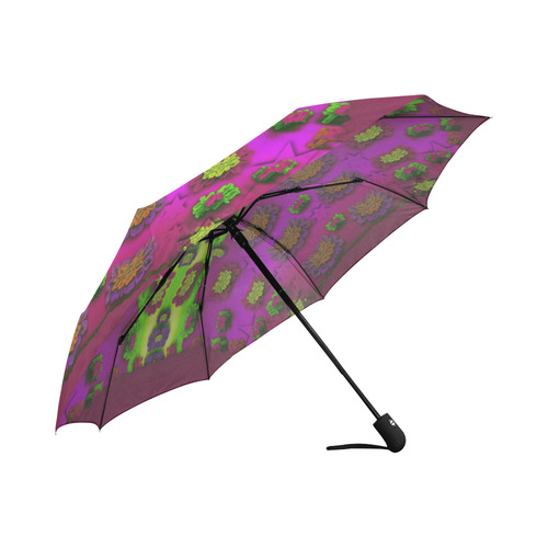 Heavy metal and rainbow stars Auto-Foldable Umbrella (Model U04)