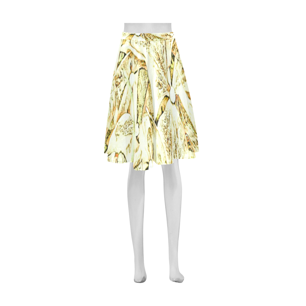 Floral ArtStudio Amazing Flowers E Athena Women's Short Skirt (Model D15)