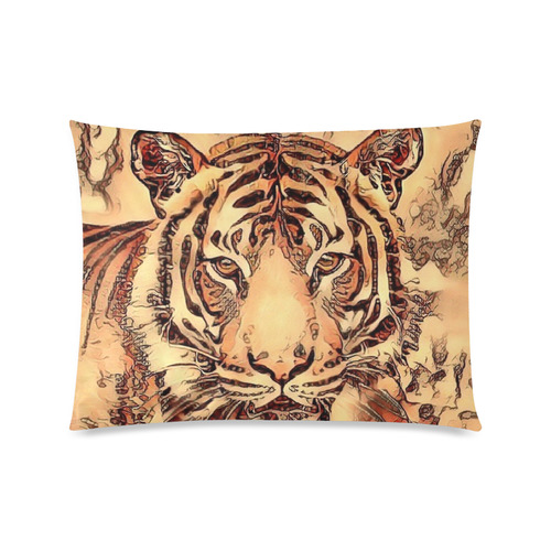 Animal ArtStudio- amazing Tiger Custom Picture Pillow Case 20"x26" (one side)