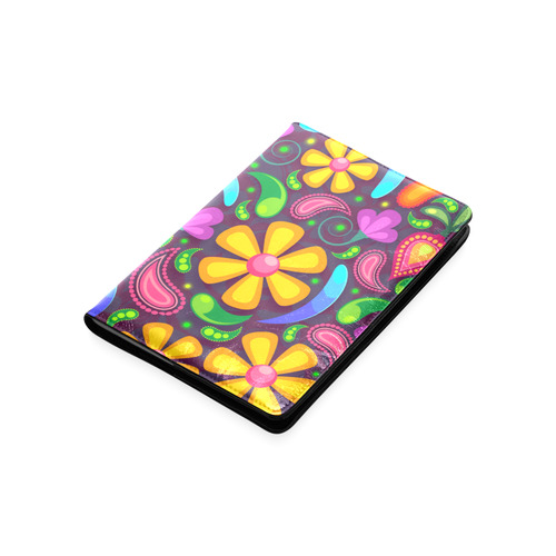 Funny Colorful Flowers Custom NoteBook A5