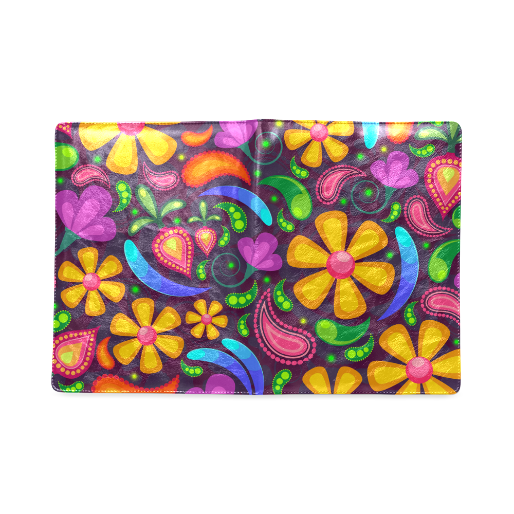 Funny Colorful Flowers Custom NoteBook B5
