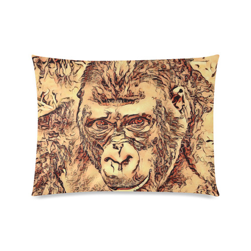 Animal ArtStudio- amazing Gorilla Custom Picture Pillow Case 20"x26" (one side)
