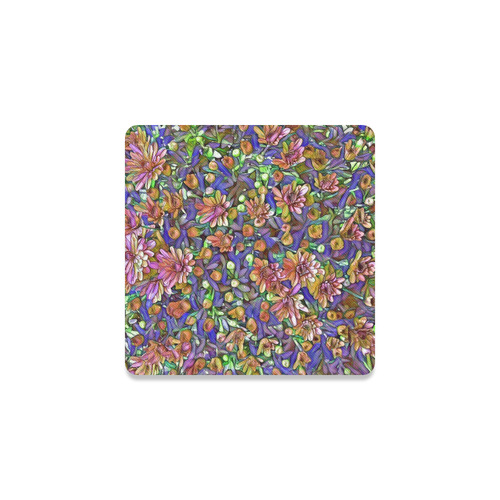 lovely floral 31B Square Coaster