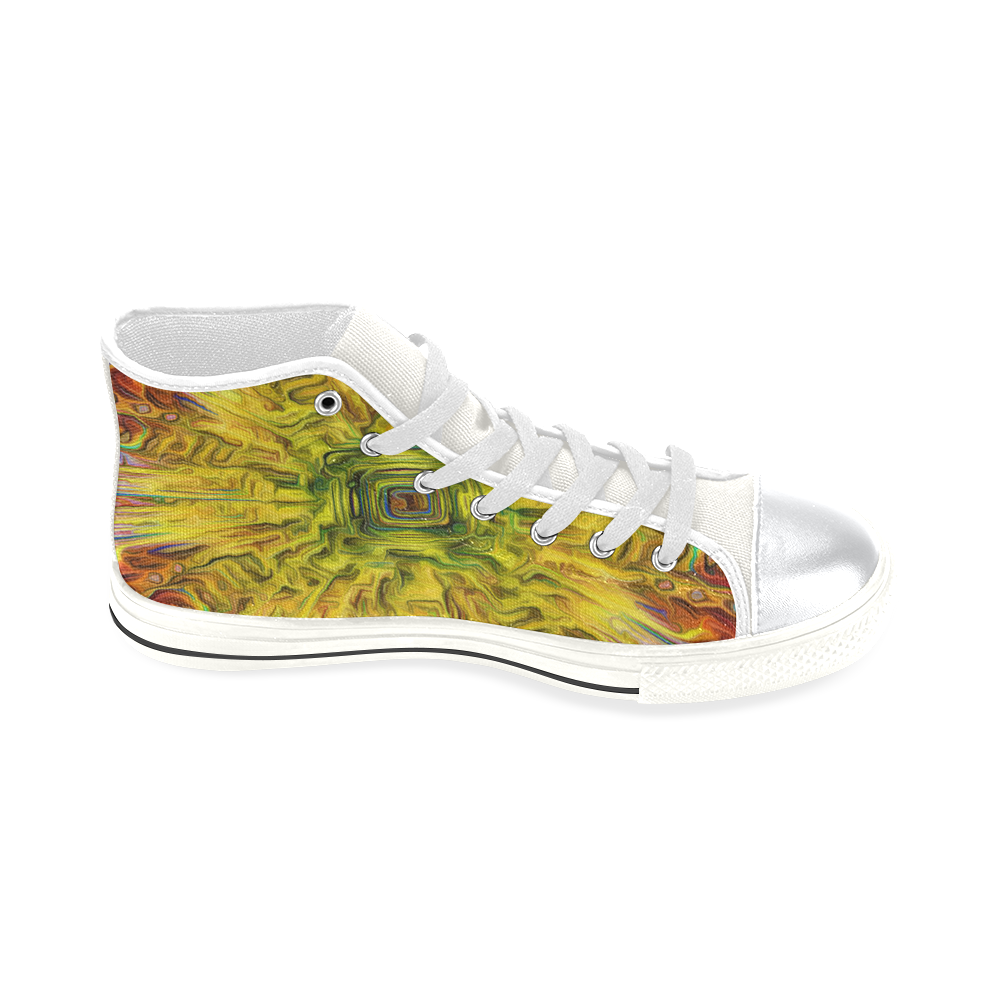sd vonuu High Top Canvas Women's Shoes/Large Size (Model 017)