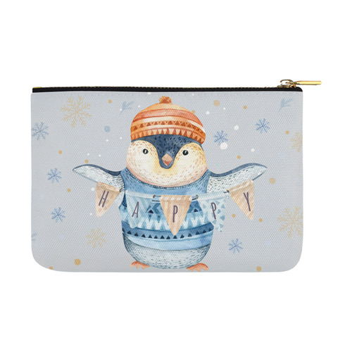 cute penguin, christmas Carry-All Pouch 12.5''x8.5''