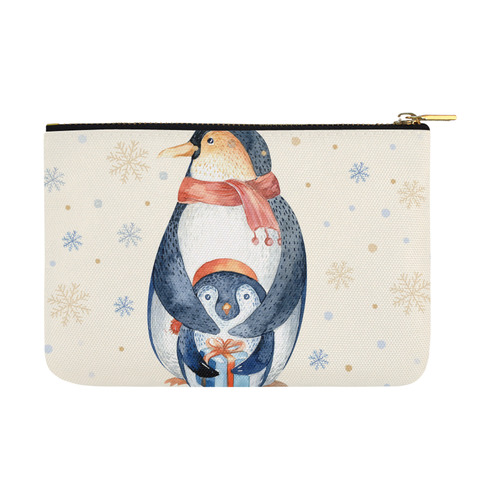 cute penguin, christmas Carry-All Pouch 12.5''x8.5''