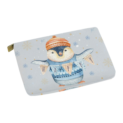 cute penguin, christmas Carry-All Pouch 12.5''x8.5''