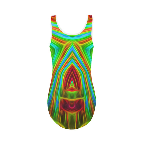 sd feiaus Vest One Piece Swimsuit (Model S04)
