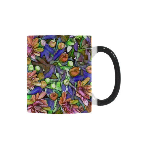 lovely floral 31B Custom Morphing Mug
