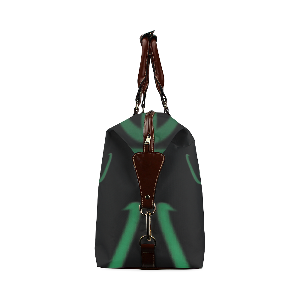 Green Love Classic Travel Bag (Model 1643) Remake