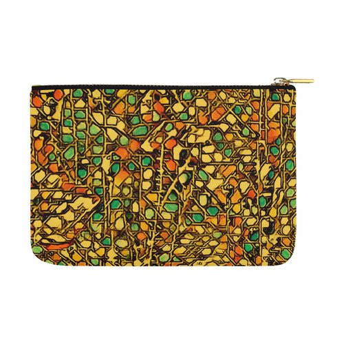 abstract mosaic C Carry-All Pouch 12.5''x8.5''