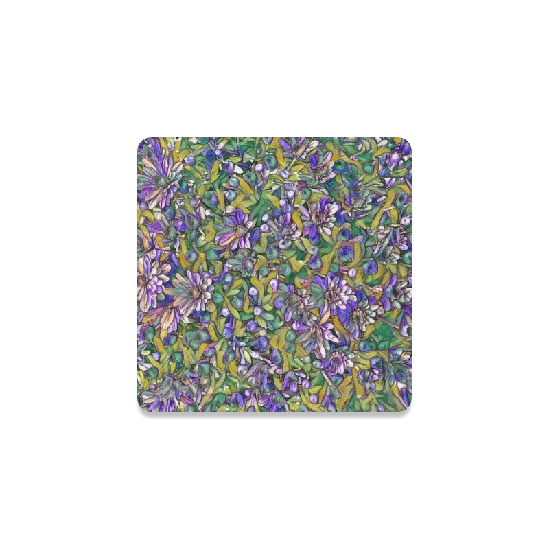 lovely floral 31C Square Coaster