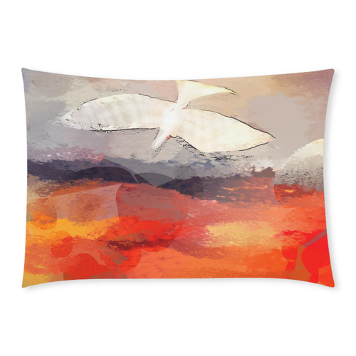 gloal-bird Custom Rectangle Pillow Case 20x30 (One Side)