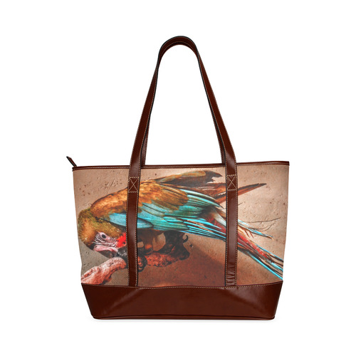 Parrot Tote Handbag (Model 1642)