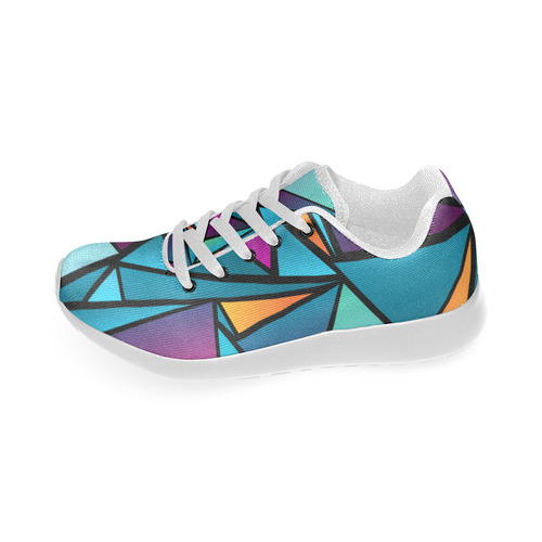Stained Glass Women’s Running Shoes (Model 020)