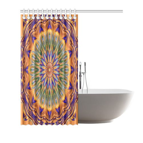 Sentinel Mandala Shower Curtain 72"x72"