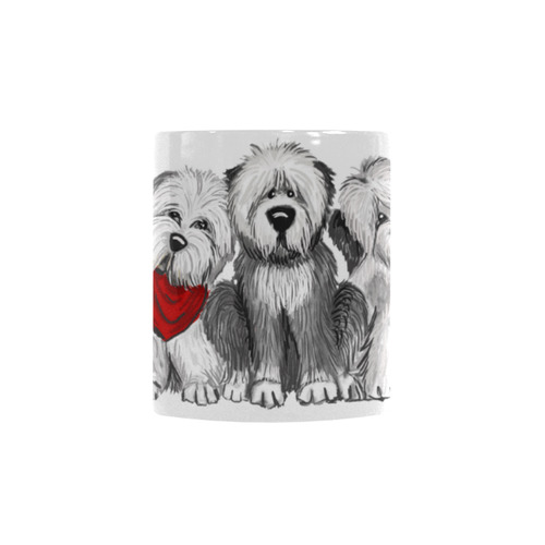 5 sheepie group Custom Morphing Mug