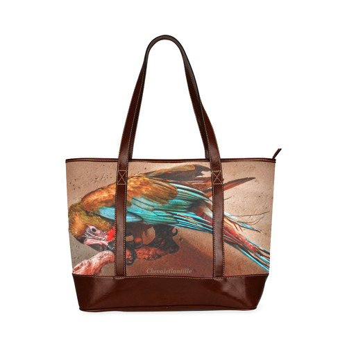 Parrot Tote Handbag (Model 1642)