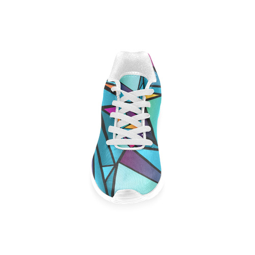 Stained Glass Women’s Running Shoes (Model 020)