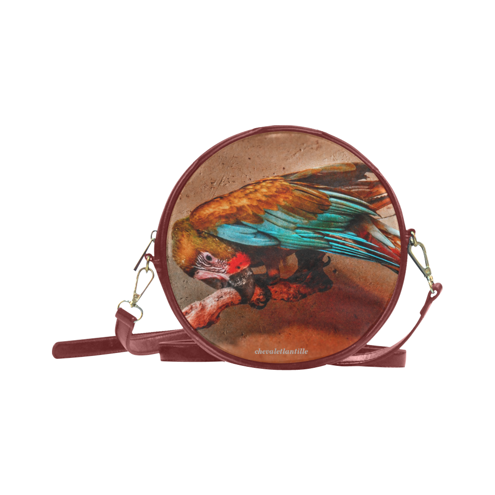 Parrot Round Sling Bag (Model 1647)