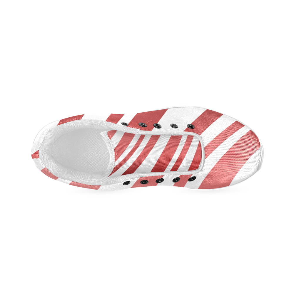 Candy Cane Women’s Running Shoes (Model 020)