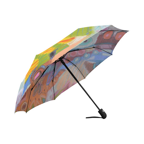 Desert Splendour Auto-Foldable Umbrella (Model U04)