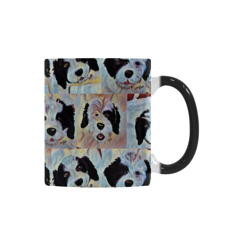 colorworks puppies Custom Morphing Mug