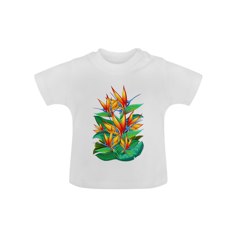 Bird of Paradise Flower Exotic Nature Baby Classic T-Shirt (Model T30)
