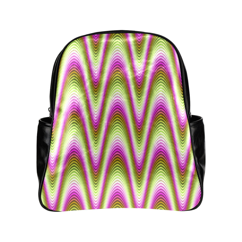 Pattern 20161105 by FeelGood Multi-Pockets Backpack (Model 1636)
