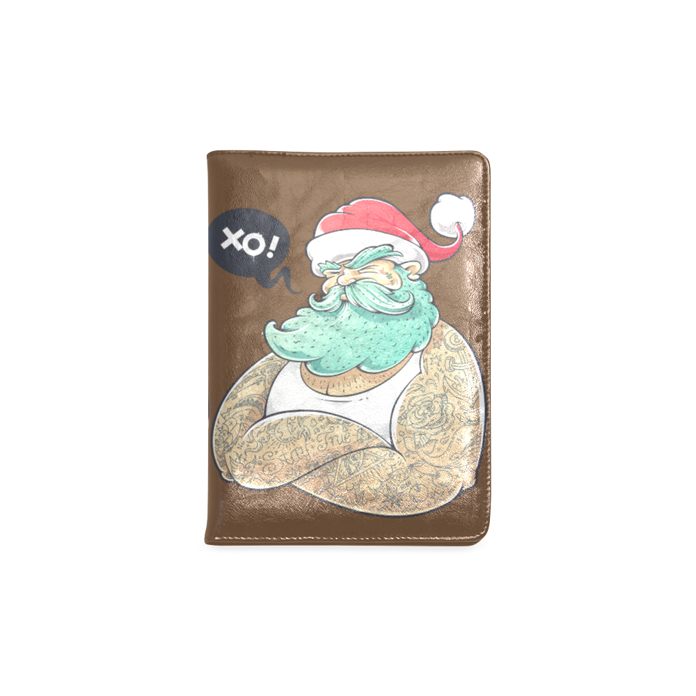 Hipster Santa Claus, Christmas Custom NoteBook A5