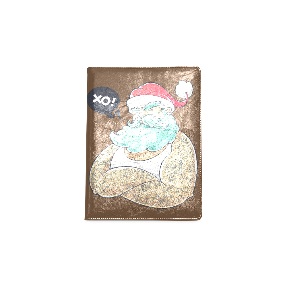 Hipster Santa Claus, Christmas Custom NoteBook B5