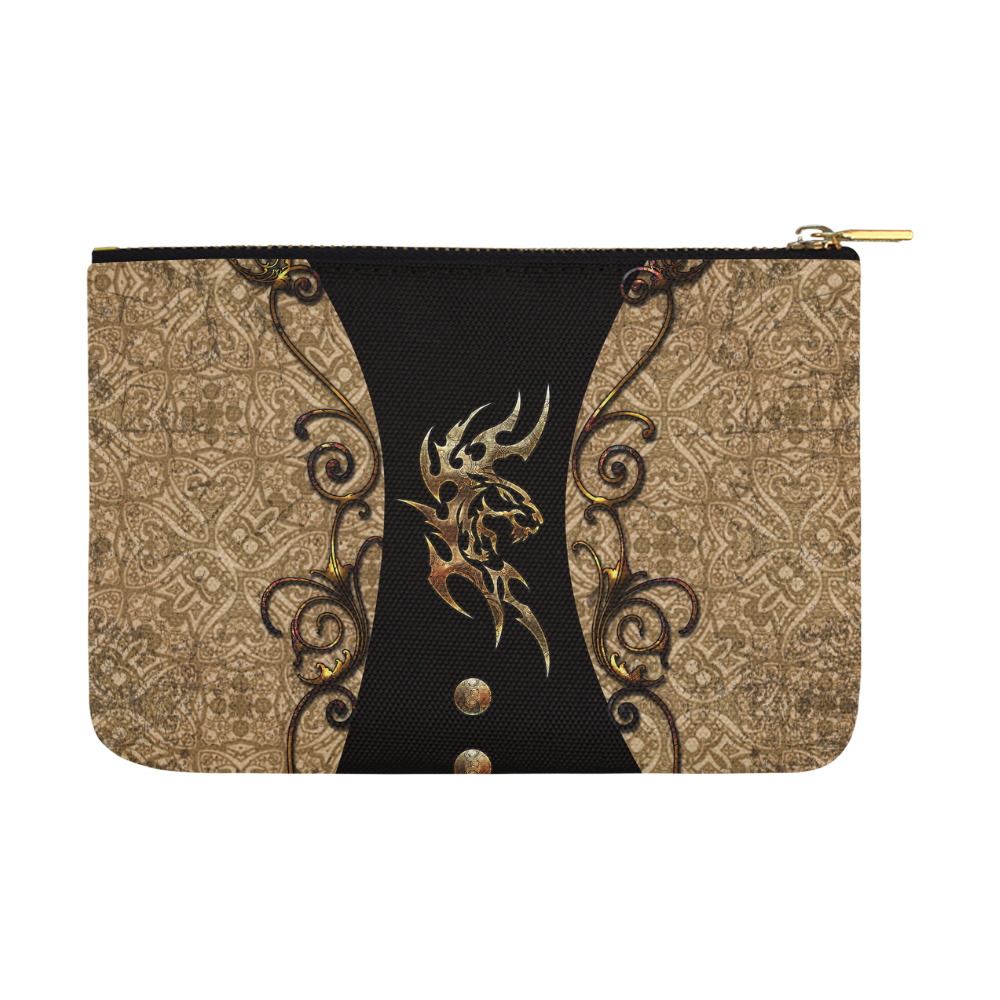 The tiger, tribal Carry-All Pouch 12.5''x8.5''