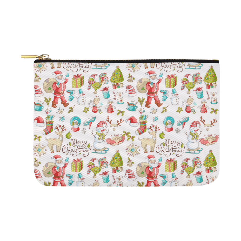 christmas doodles Carry-All Pouch 12.5''x8.5''