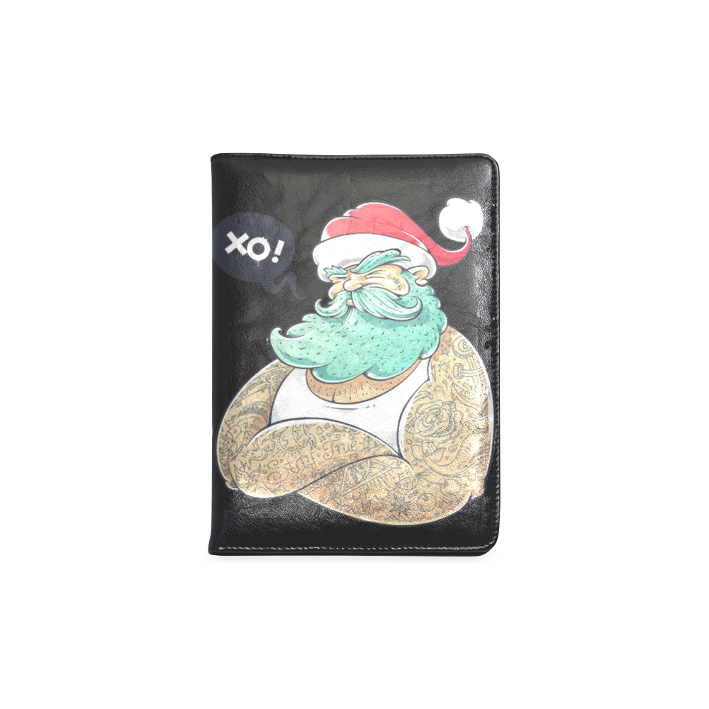 Hipster Santa Claus, Christmas Custom NoteBook A5