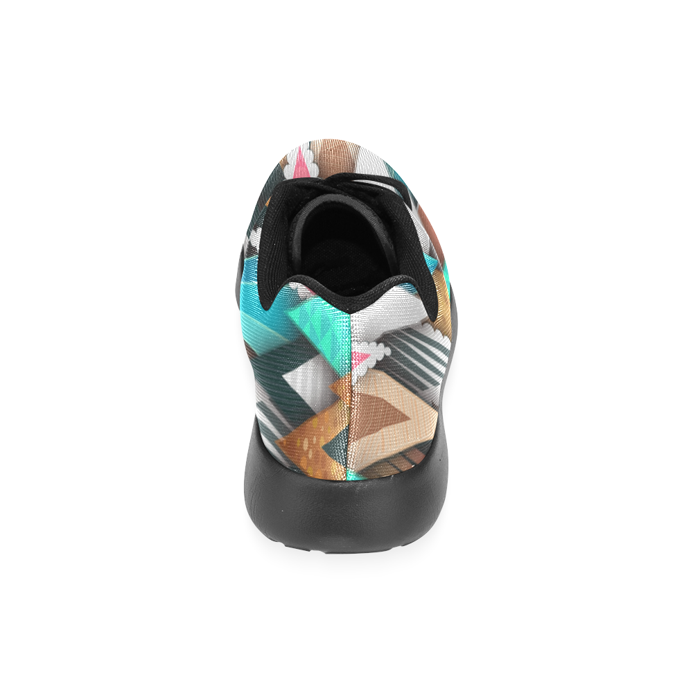 Crazy Abstract Design Women’s Running Shoes (Model 020)