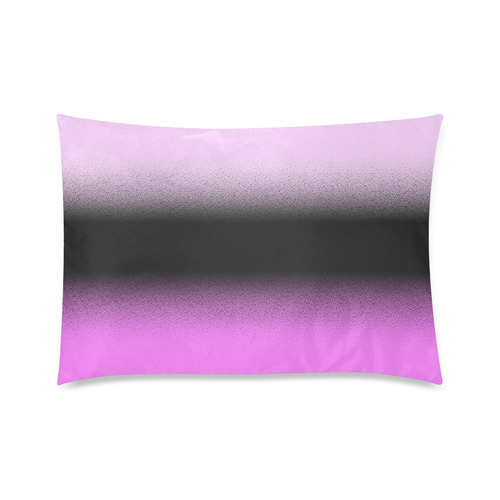Night Pink Custom Zippered Pillow Case 20"x30"(Twin Sides)