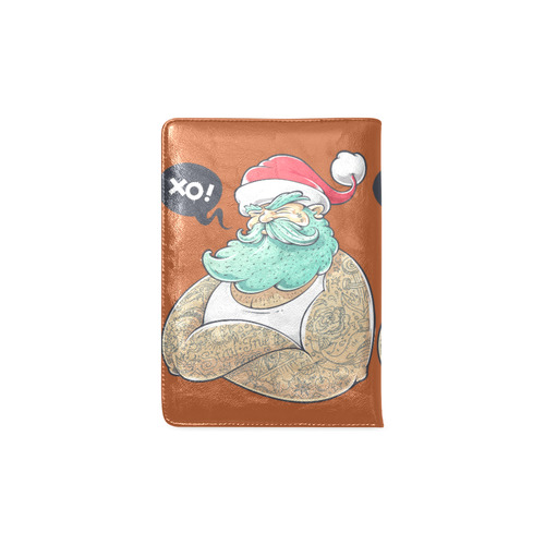 Hipster Santa Claus, Christmas Custom NoteBook A5