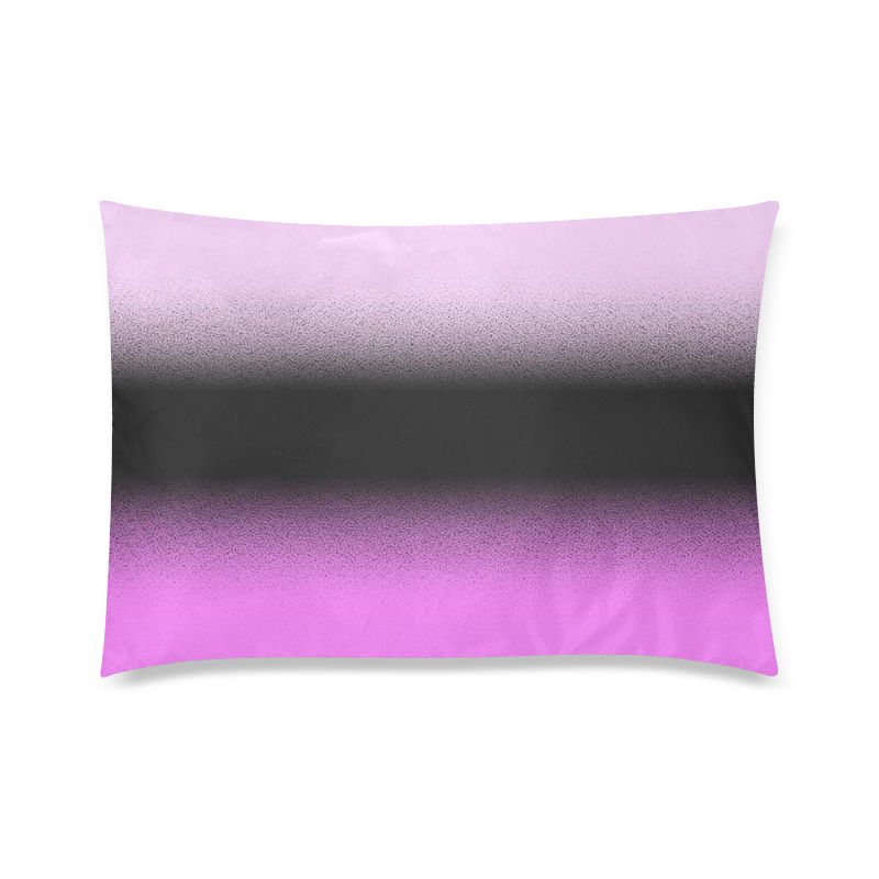 Night Pink Custom Zippered Pillow Case 20"x30"(Twin Sides)