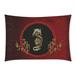 The chinese dragon Custom Rectangle Pillow Case 20x30 (One Side)