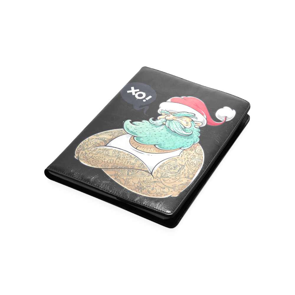 Hipster Santa Claus, Christmas Custom NoteBook B5