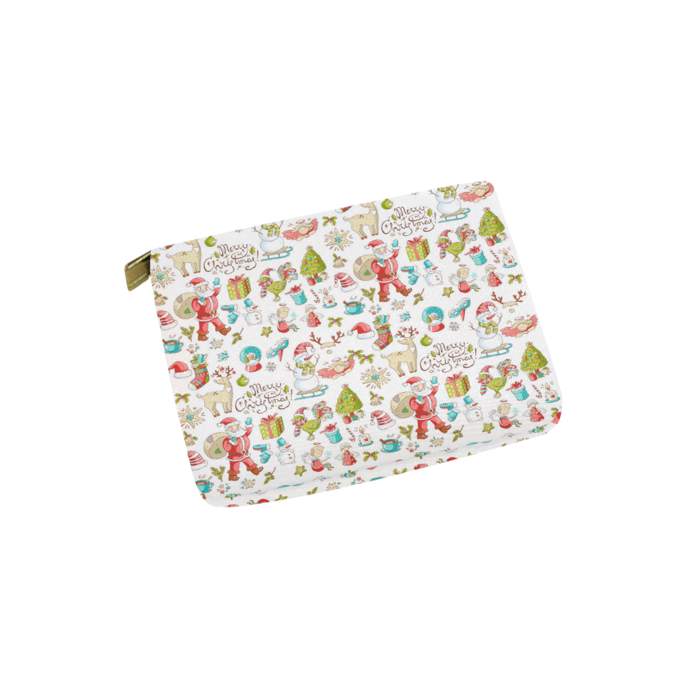 christmas doodles Carry-All Pouch 6''x5''
