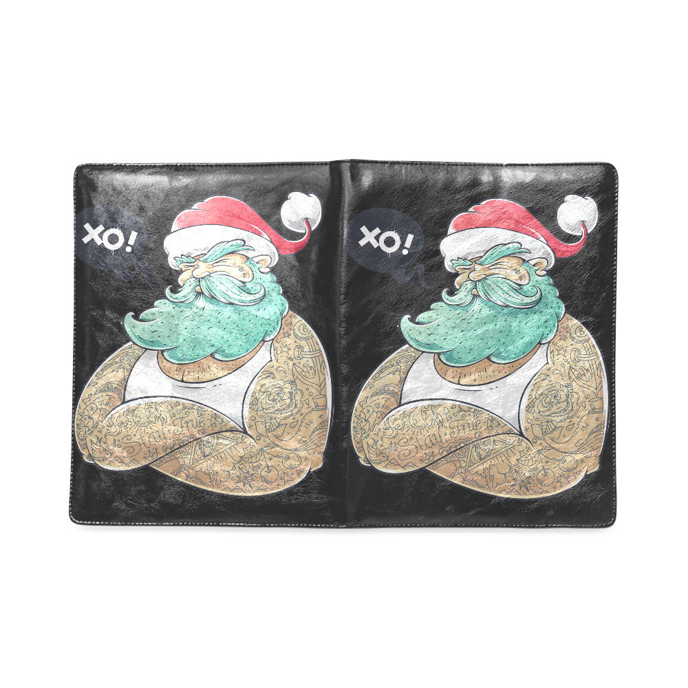 Hipster Santa Claus, Christmas Custom NoteBook B5