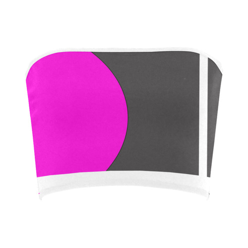 Fuschia Line Bandeau Top