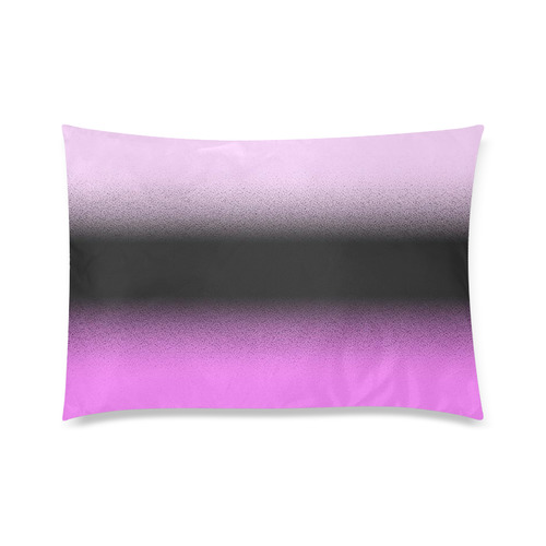 Night Pink Custom Zippered Pillow Case 20"x30" (one side)