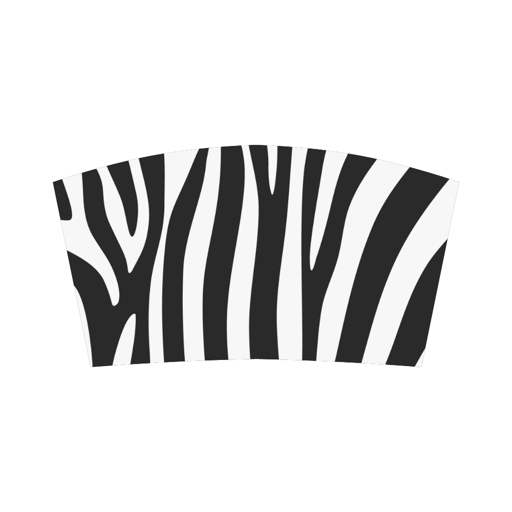 Zebra Bandeau Top