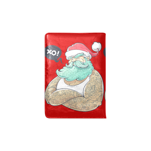 Hipster Santa Claus, Christmas Custom NoteBook A5