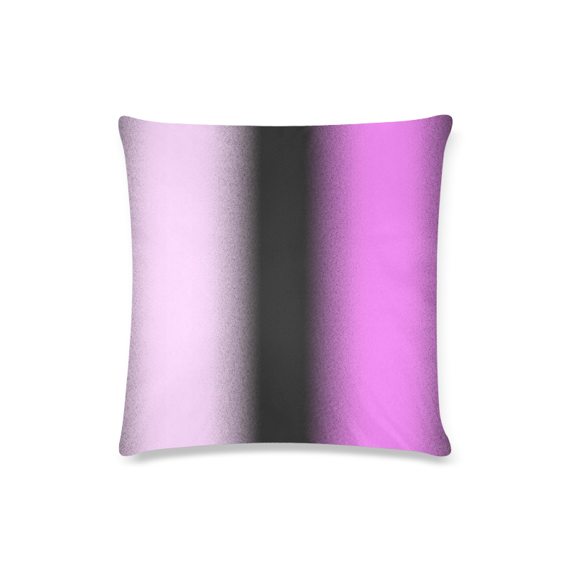 Night Pink Custom Zippered Pillow Case 16"x16"(Twin Sides)