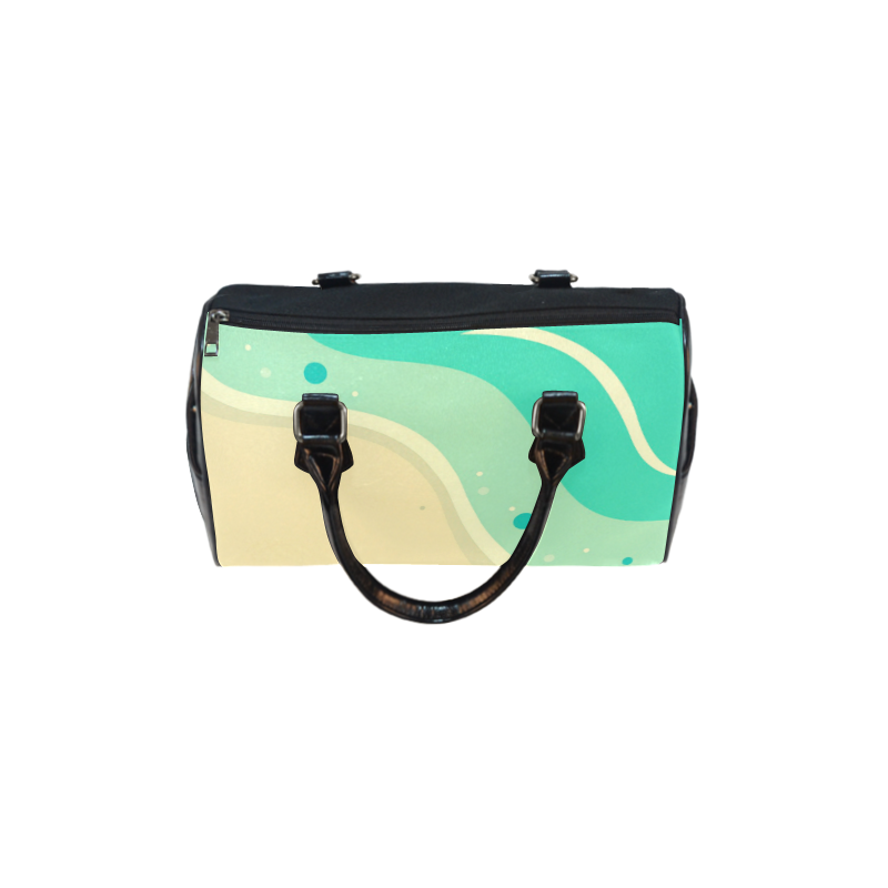 Luxury designers bag with Coastal mare wave. New in shop! Boston Handbag (Model 1621)