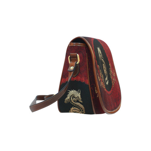 The chinese dragon Saddle Bag/Large (Model 1649)